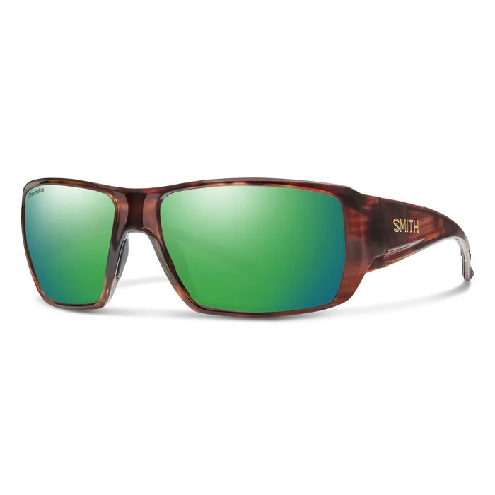Smith Guide&#39;s Choice XL Tortoise|ChromaPop Glass Polarized Green Mirror