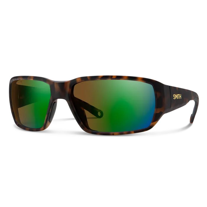 Smith Hookset Matte Tortoise|ChromaPop Glass Polarchromic Brown Green Mirror