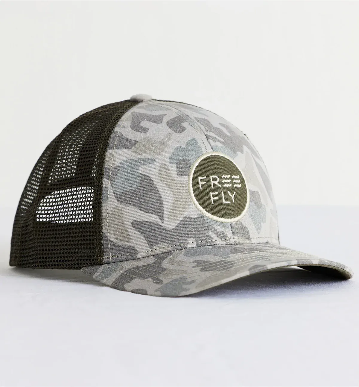 Camo Trucker Hat, Color: Barrier Island Camo