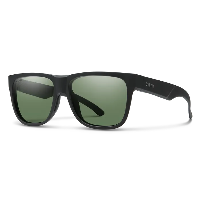 Smith Lowdown 2 Matte Black|ChromaPop Polarized Gray Green