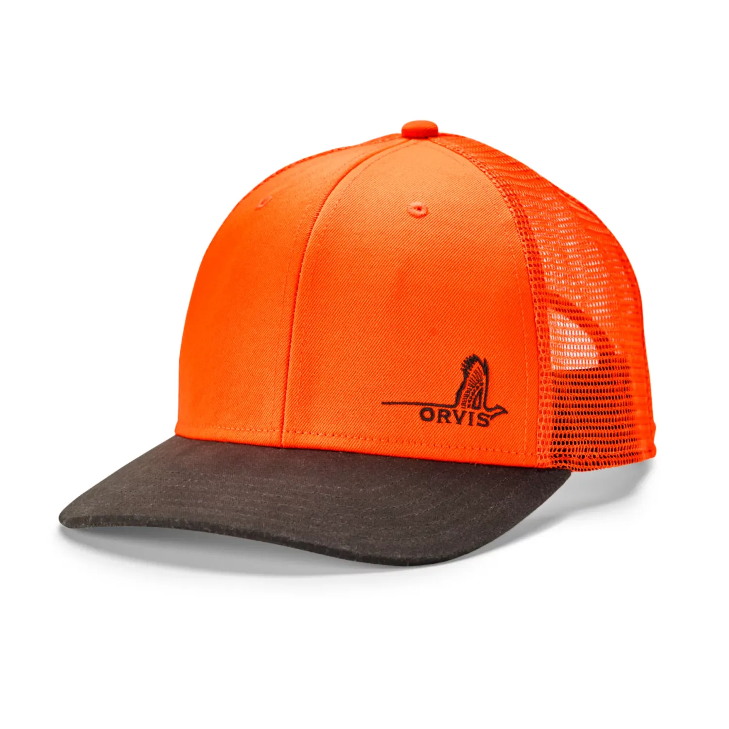 Orvis Mesh Back Waxed Brim Hat