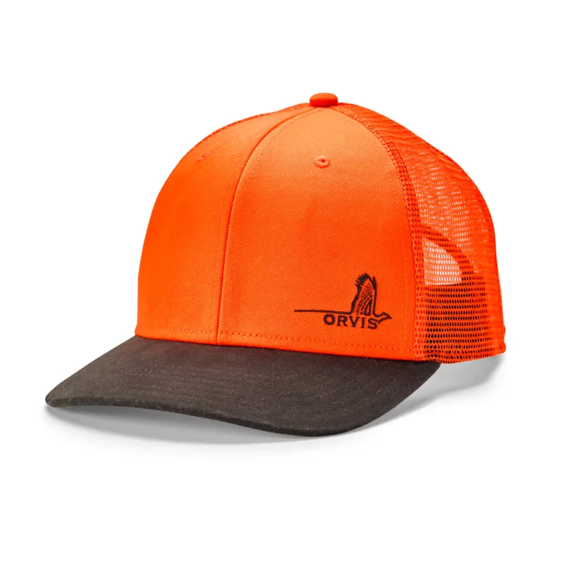 Orvis Mesh Back Waxed Brim Hat