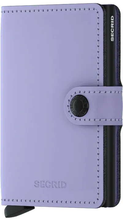 Secrid Miniwallet Matte Lilac-Black