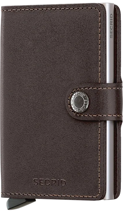 Secrid Miniwallet Original Dark Brown