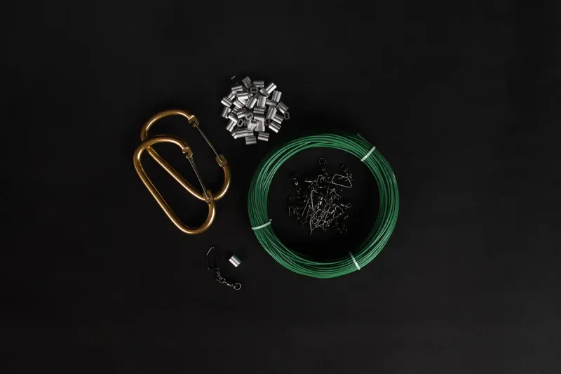 Heyday DIY Texas Rig Kit w/o Weights - Brown