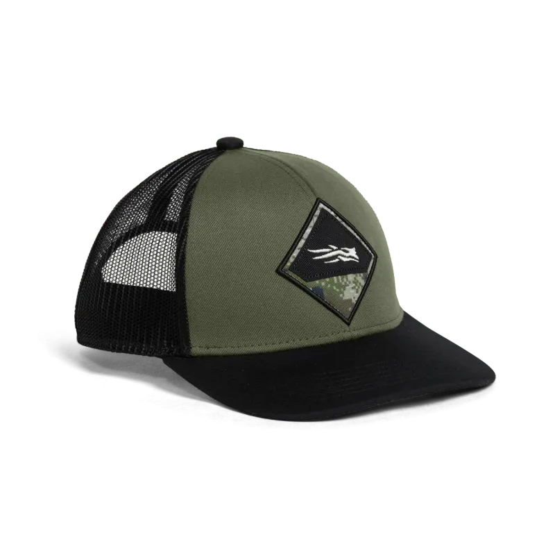 Sitka Optifade Badge Mid Pro Trucker Olive Green