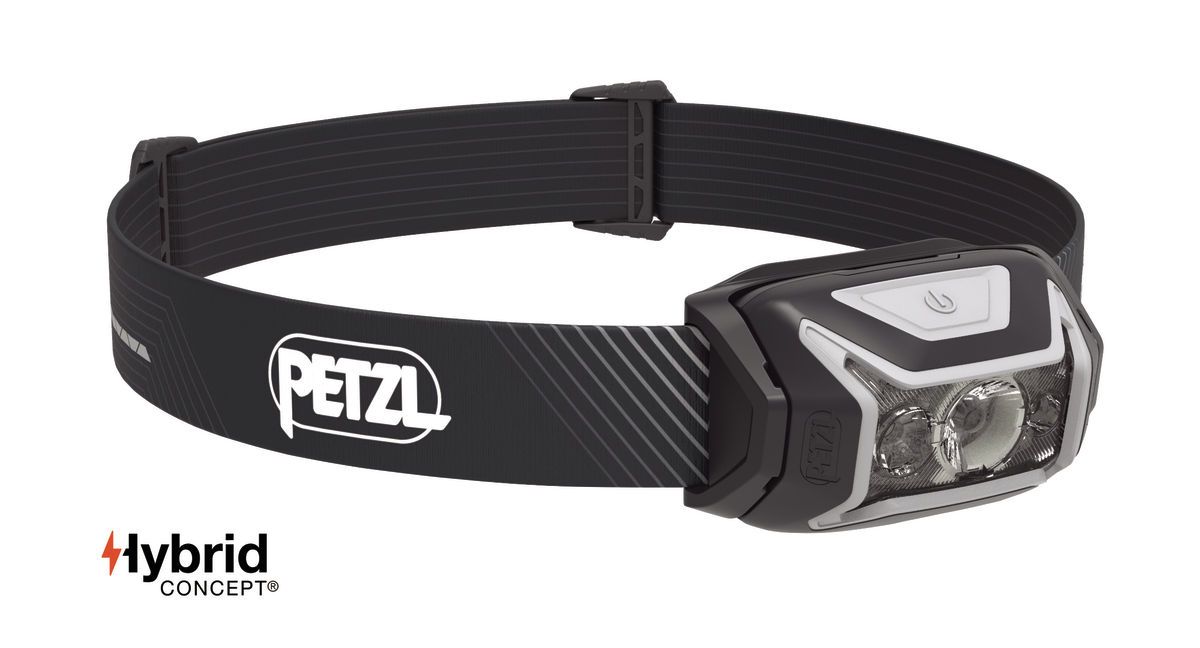 Petzel Actik Core Headlamp, Color: Gray