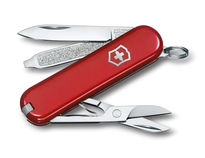 Victorinox Classic SD Tube, Color: Red
