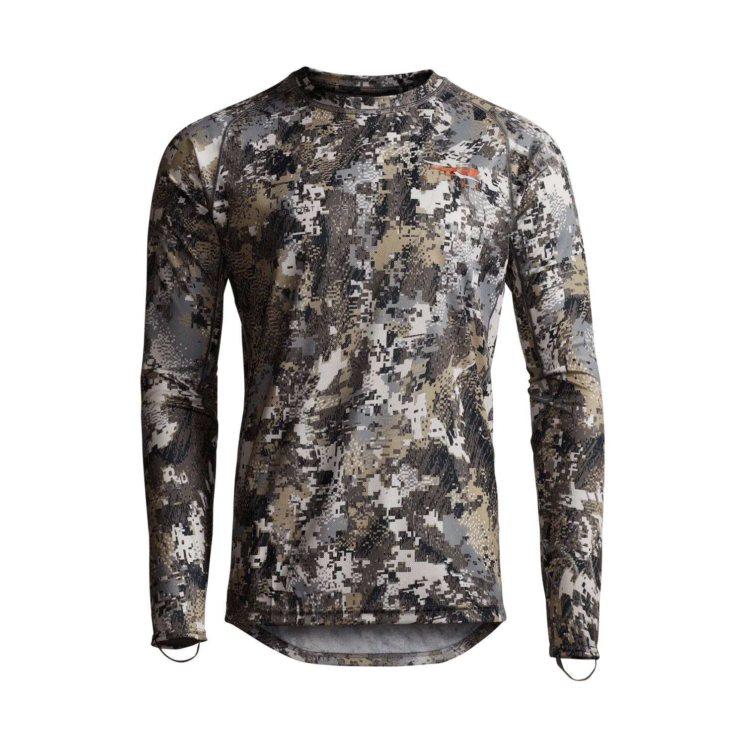 Sitka Core Lightweight Crew - LS, Color: Optifade Elevated II, Size: M