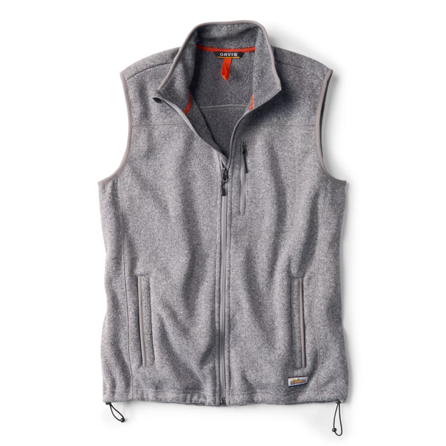 Orvis R65 Sweater Fleece Vest, Color: Heather Gray, Size: M