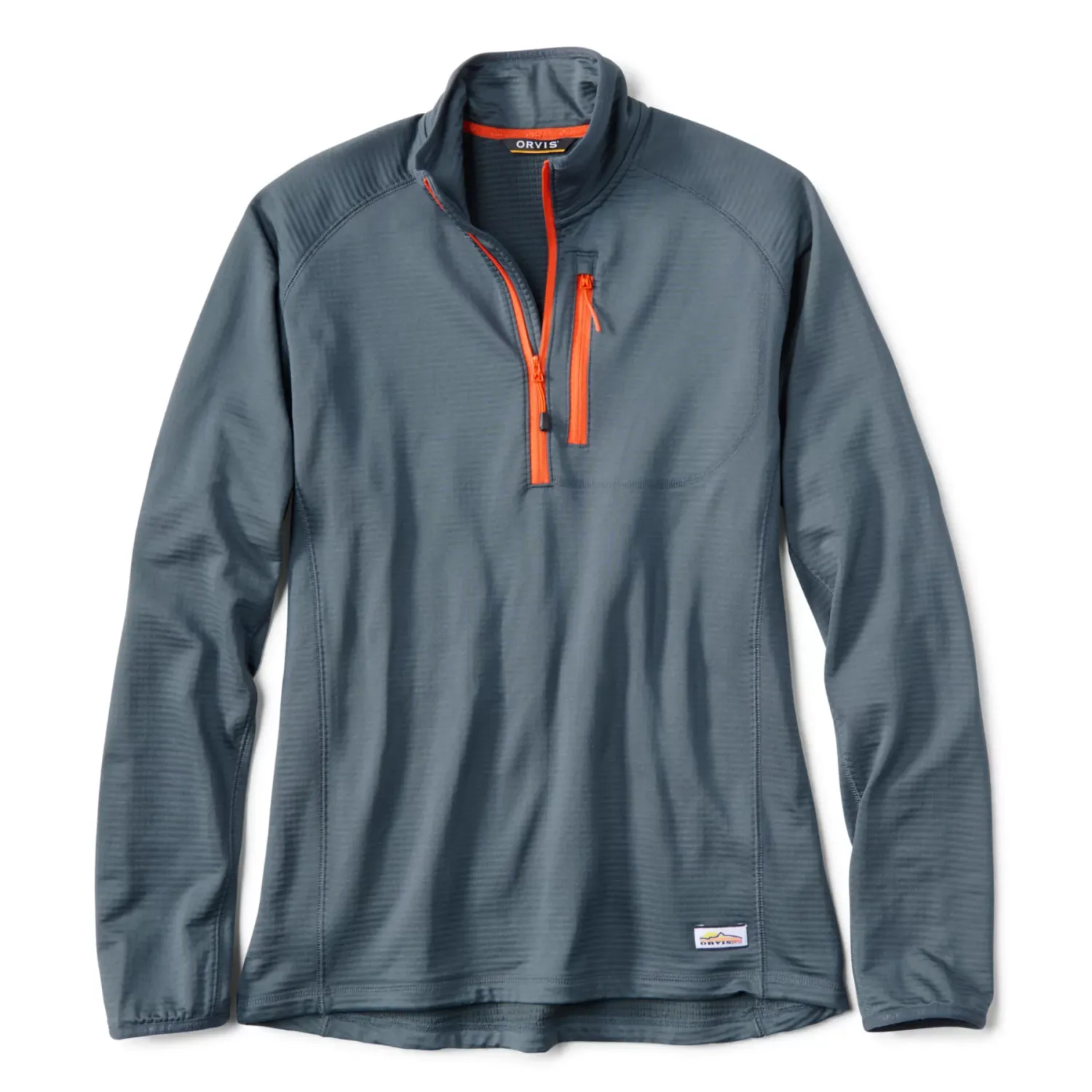 Orvis Horseshoe Hills Quarter Zip, Color: Storm, Size: M