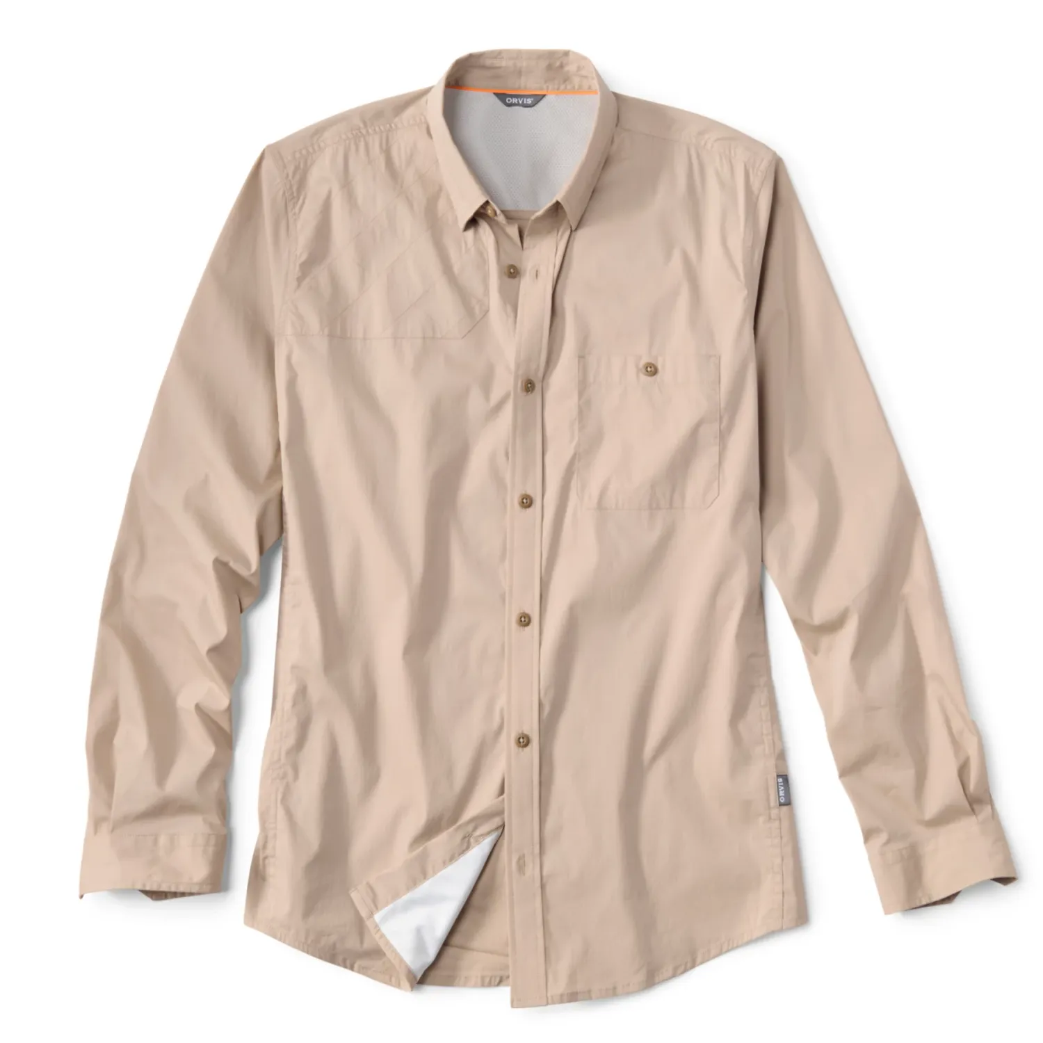 Orvis Featherweight Shooting Shirt LS, Color: Sand, Size: M