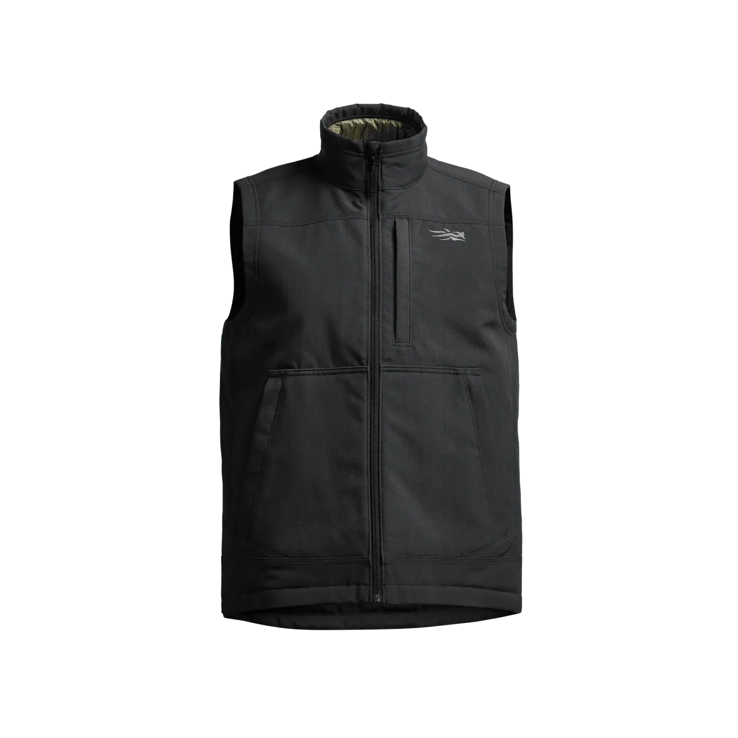 Sitka Grindstone Work Vest, Color: Obsidian, Size: M