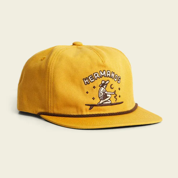 Unstructured Snapback Hat: Ocean Offerings: Dijon