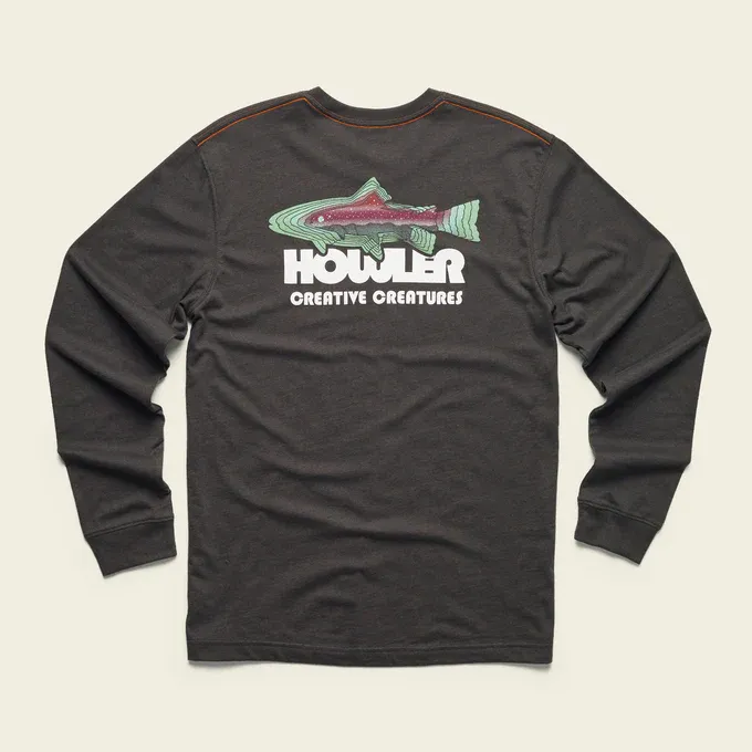 Longsleeve T-Shirt, Color: Trucha: Antique Black, Size: M