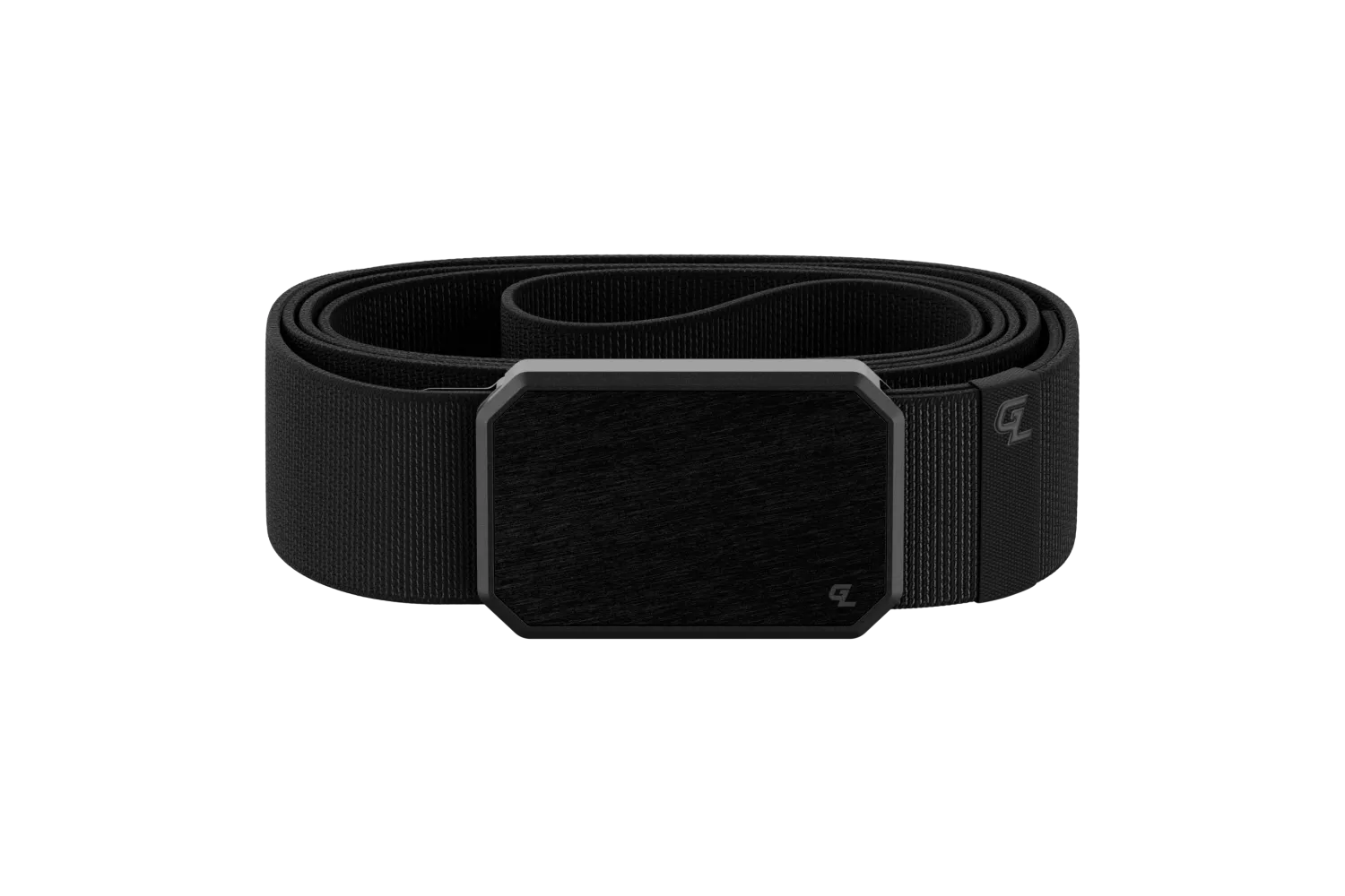 Low Profile Groove Belt, Color: Black/Black