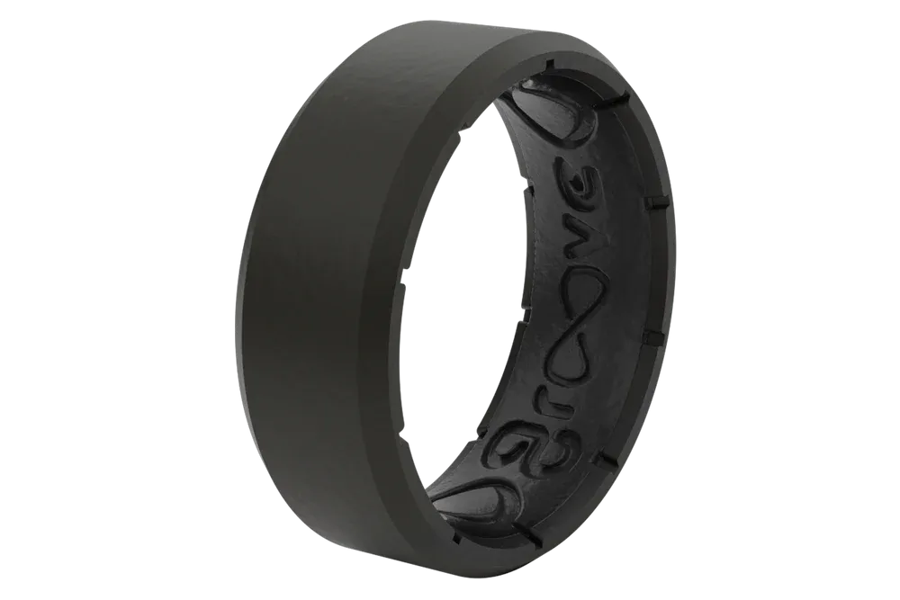 Groove Edge Ring - Black/Black