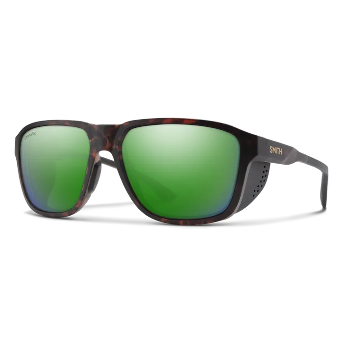 Smith Embark Matte Tortoise|ChromaPop Polarized Green Mirror