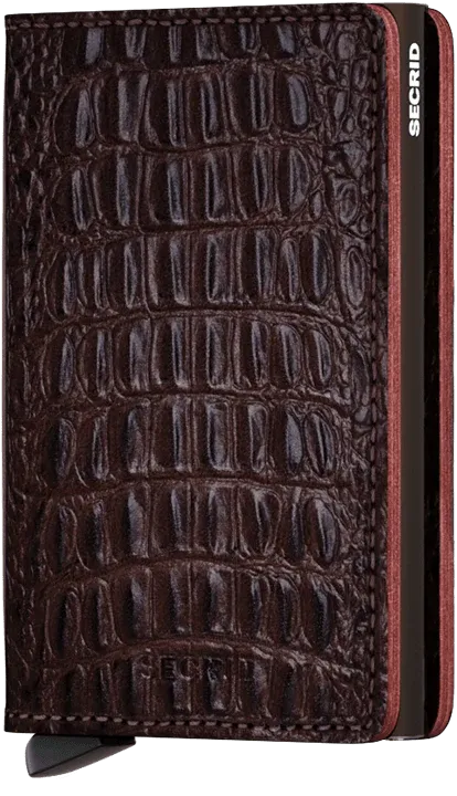 Slimwallet Nile Brown