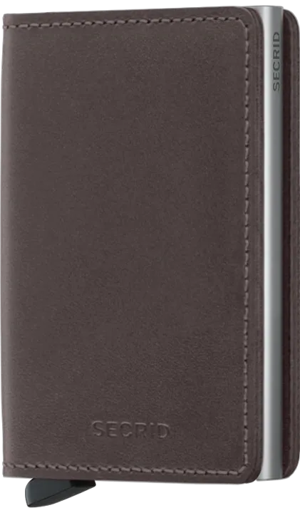 Secrid Slimwallet Original Dark Brown