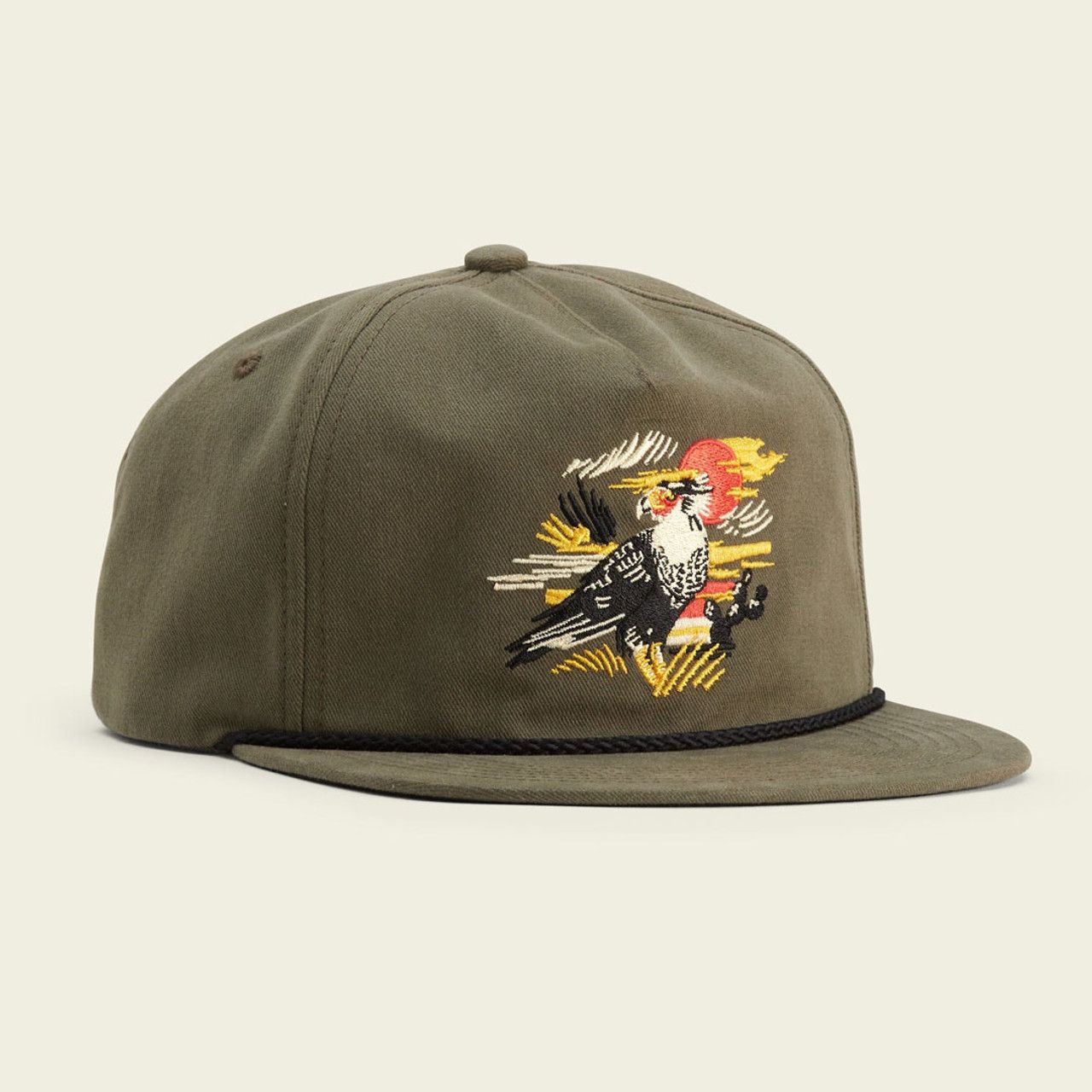 Unstructured Snapback Hat Caracara: Oregano