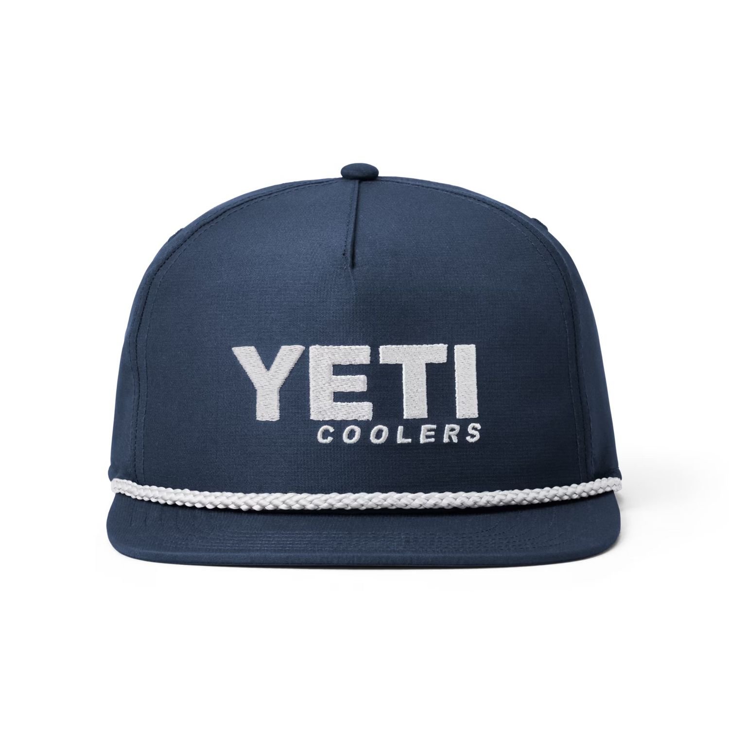 Yeti Coolers Flat Brim Rope Hat Navy