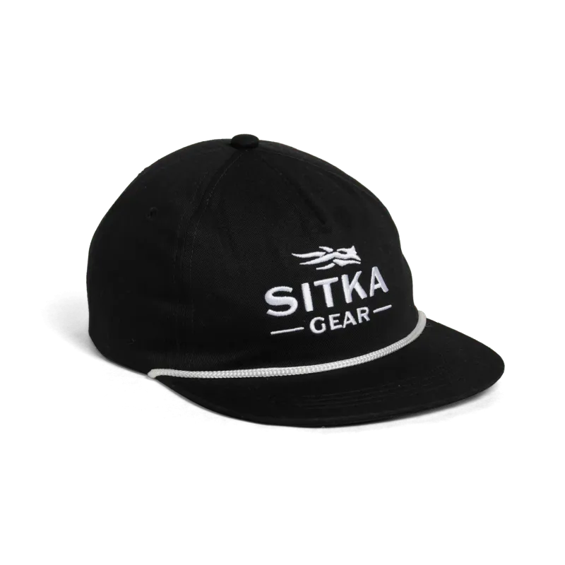 Sitka Cornerstone Unstructured Snapback Sitka Black
