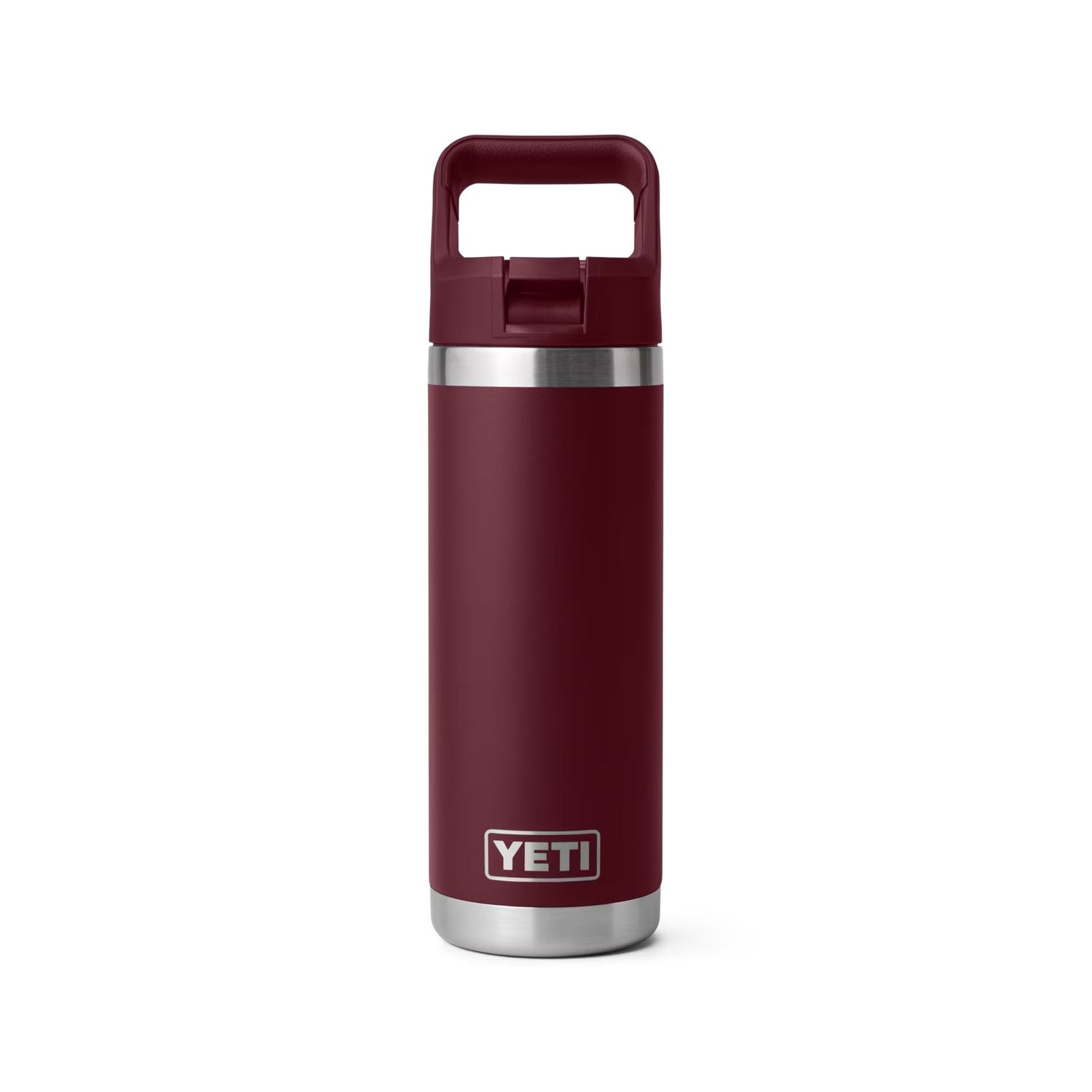 Yeti Rambler 18 oz C Straw Bottle, Color: Wild Vine Red