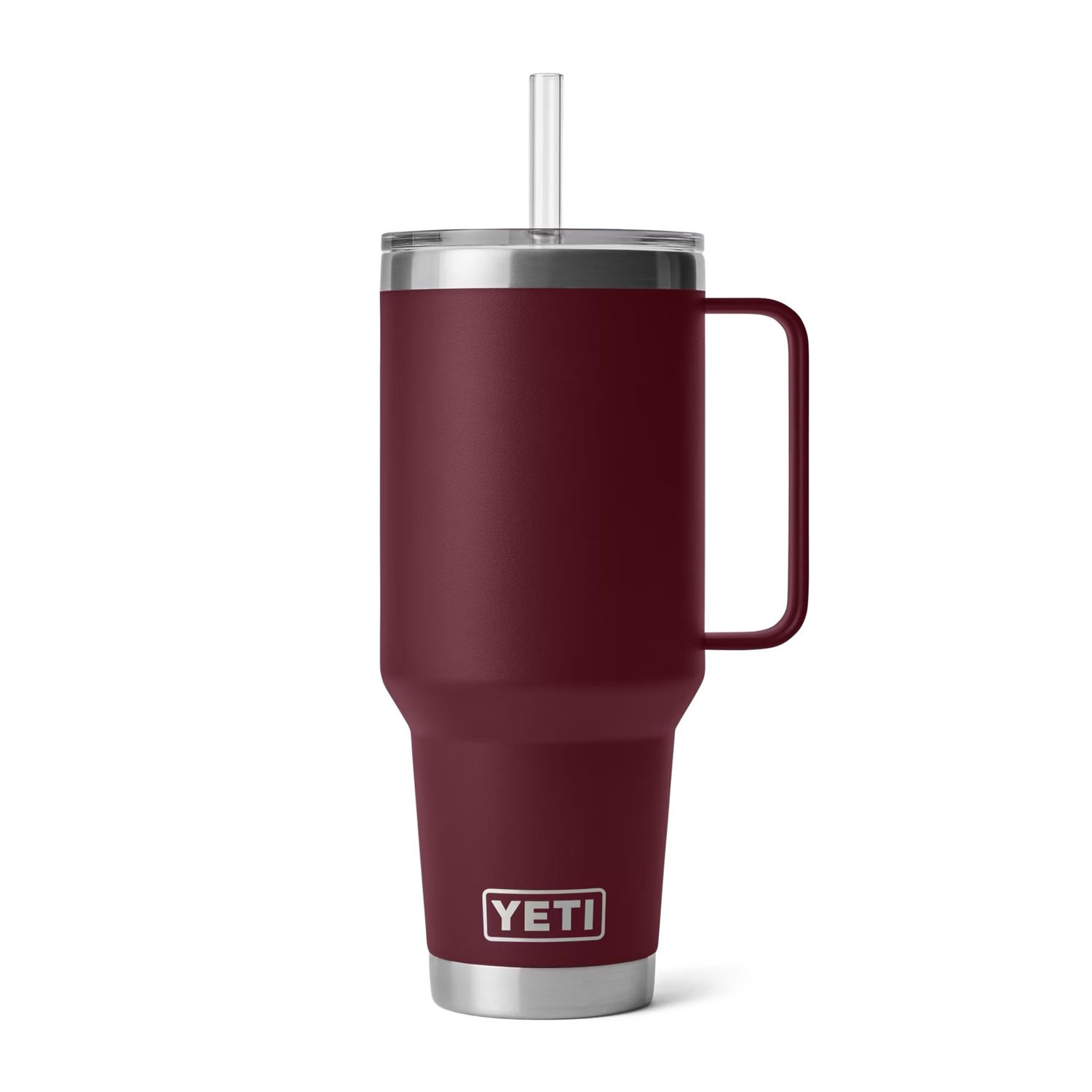 Yeti Rambler 42 oz Straw Mug, Color: Wild Vine Red