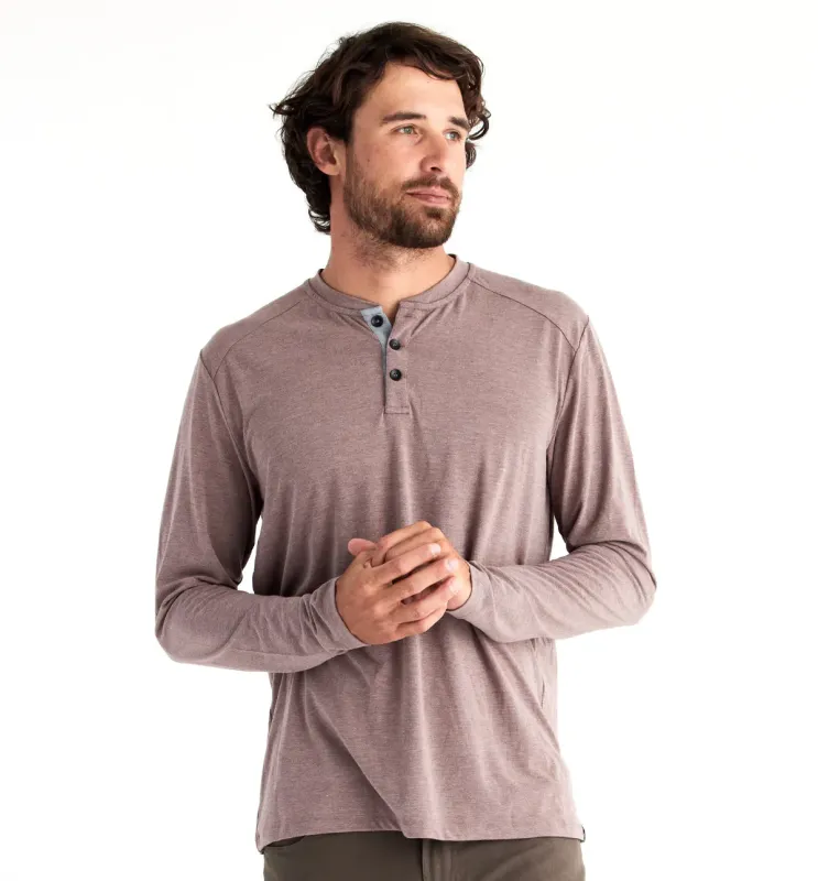 Free Fly Men&#39;s Bamboo Flex Henley