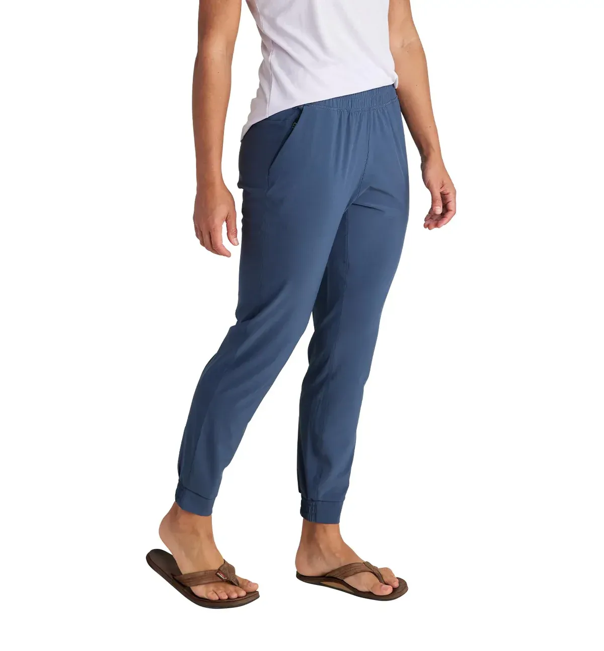 Free Fly Women&#39;s Pull-On Breeze Jogger, Color: Blue Dusk II, Size: XS