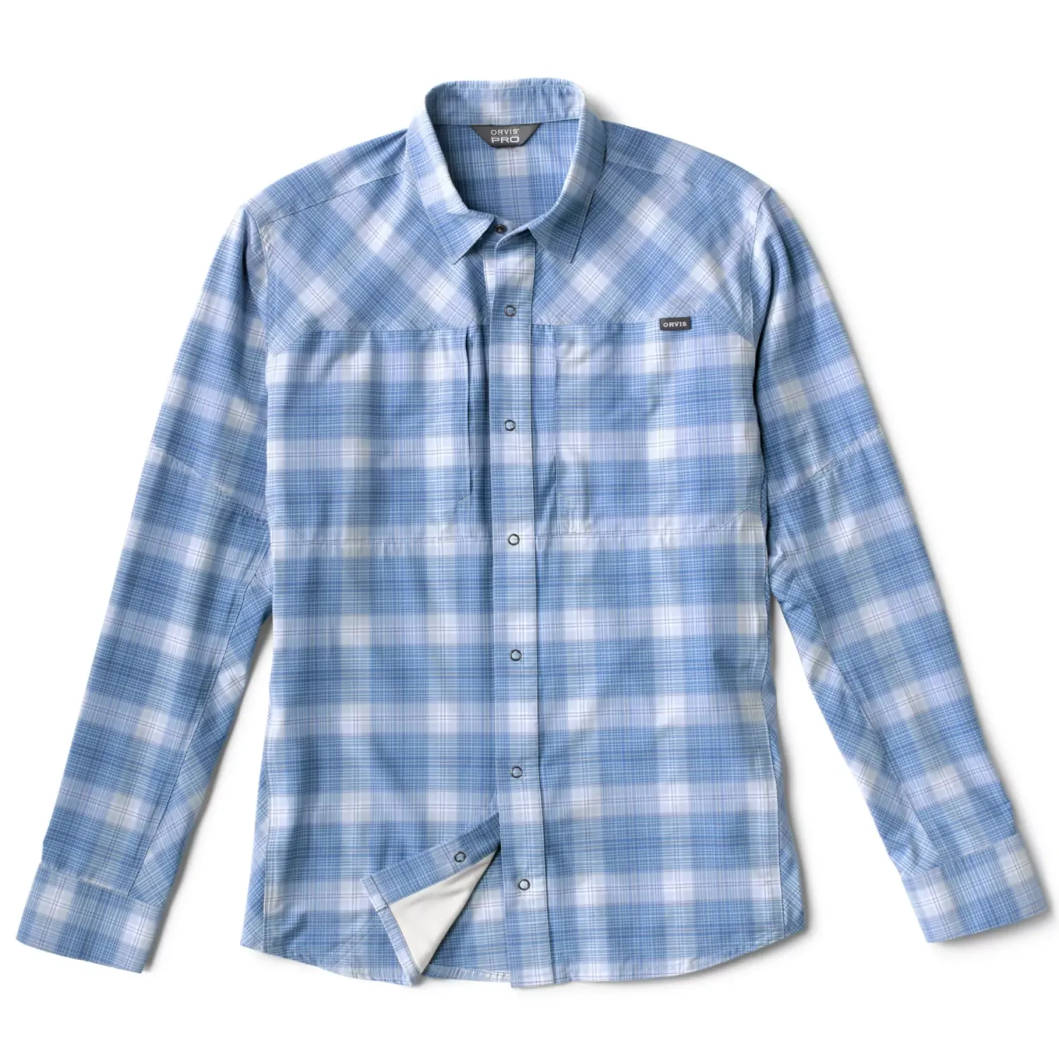 Orvis Pro Stretch Long Sleeve Shirt, Color: Blue Fog, Size: S