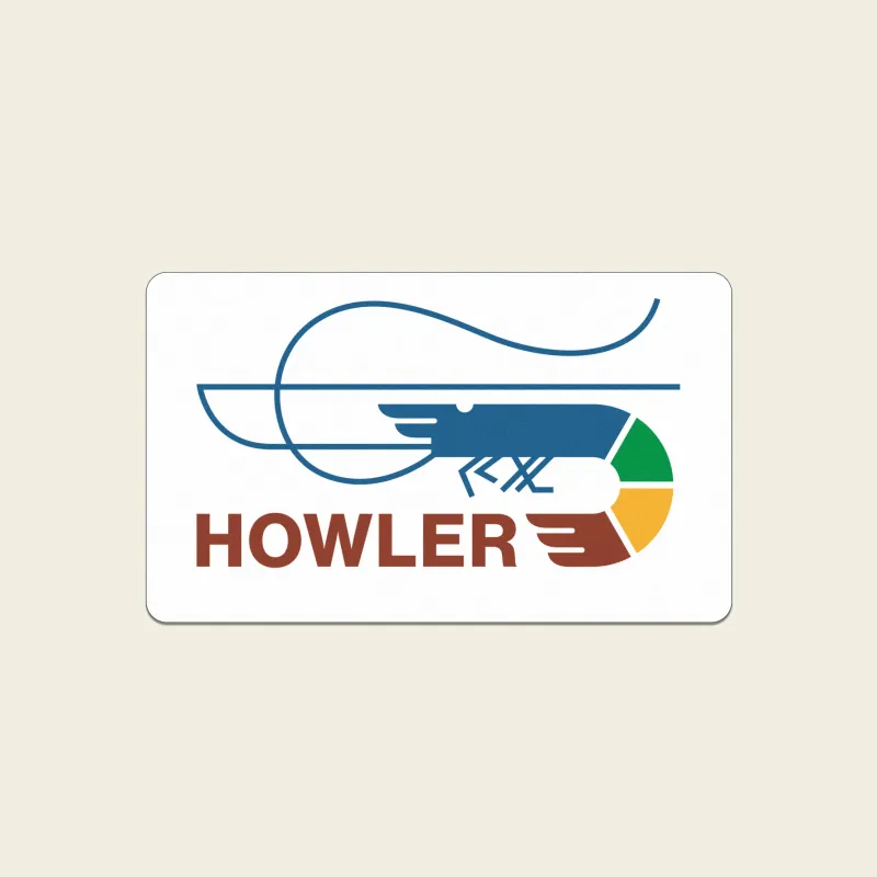 Howler Sticker - Skrimp
