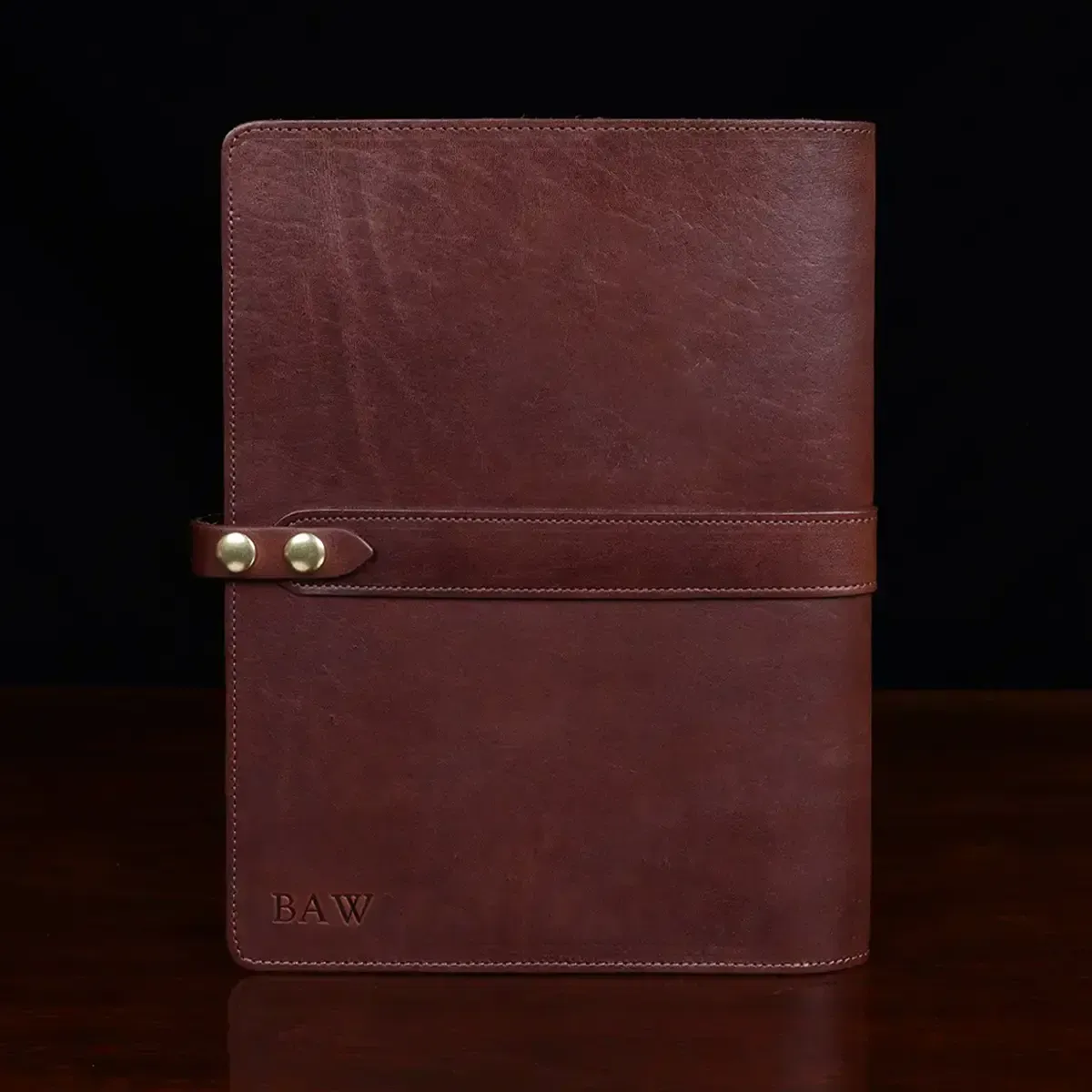 Colonel Littleton No. 18 Leather Portfolio Vintage Brown
