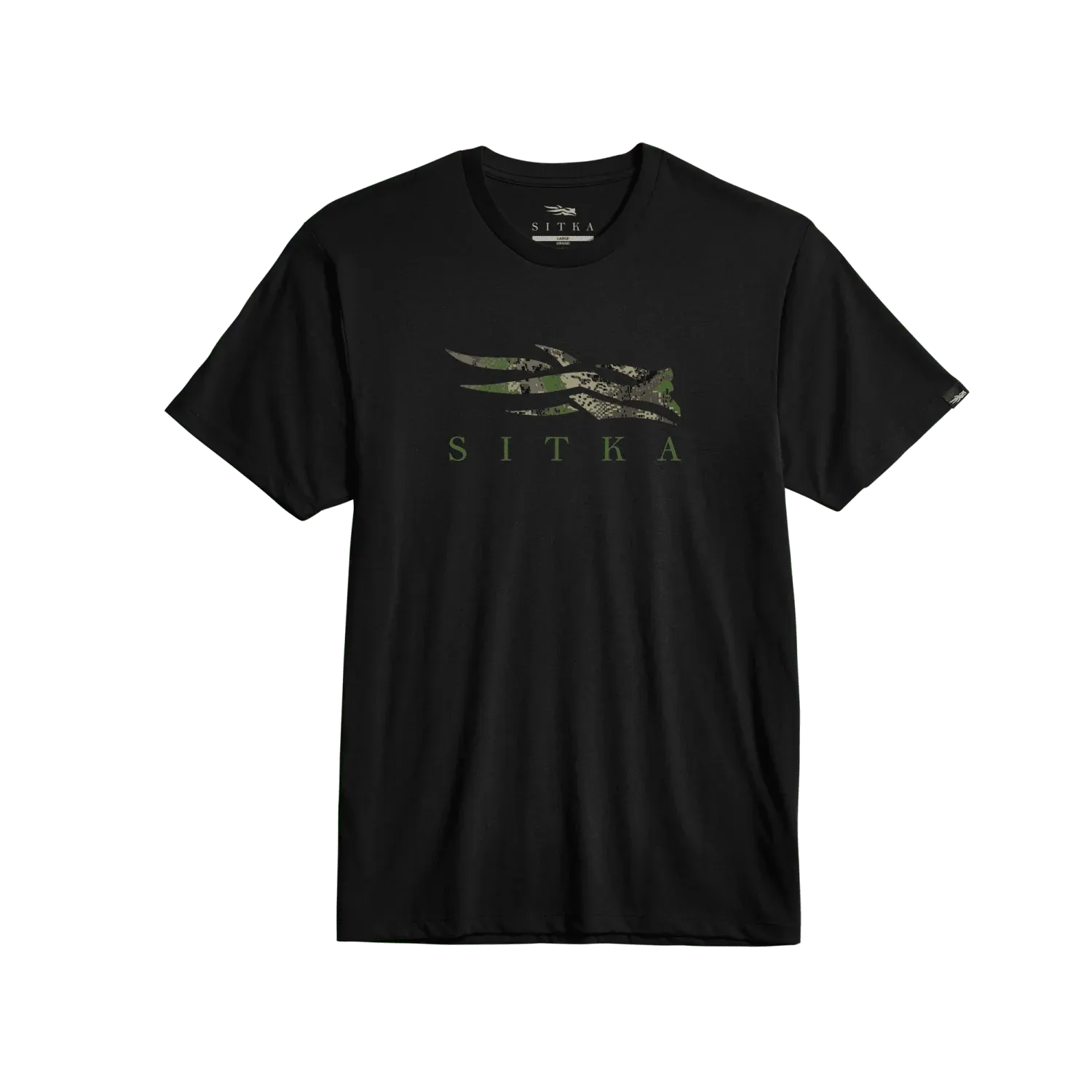 Sitka Icon Optifade Tee Black Cover, Size: M