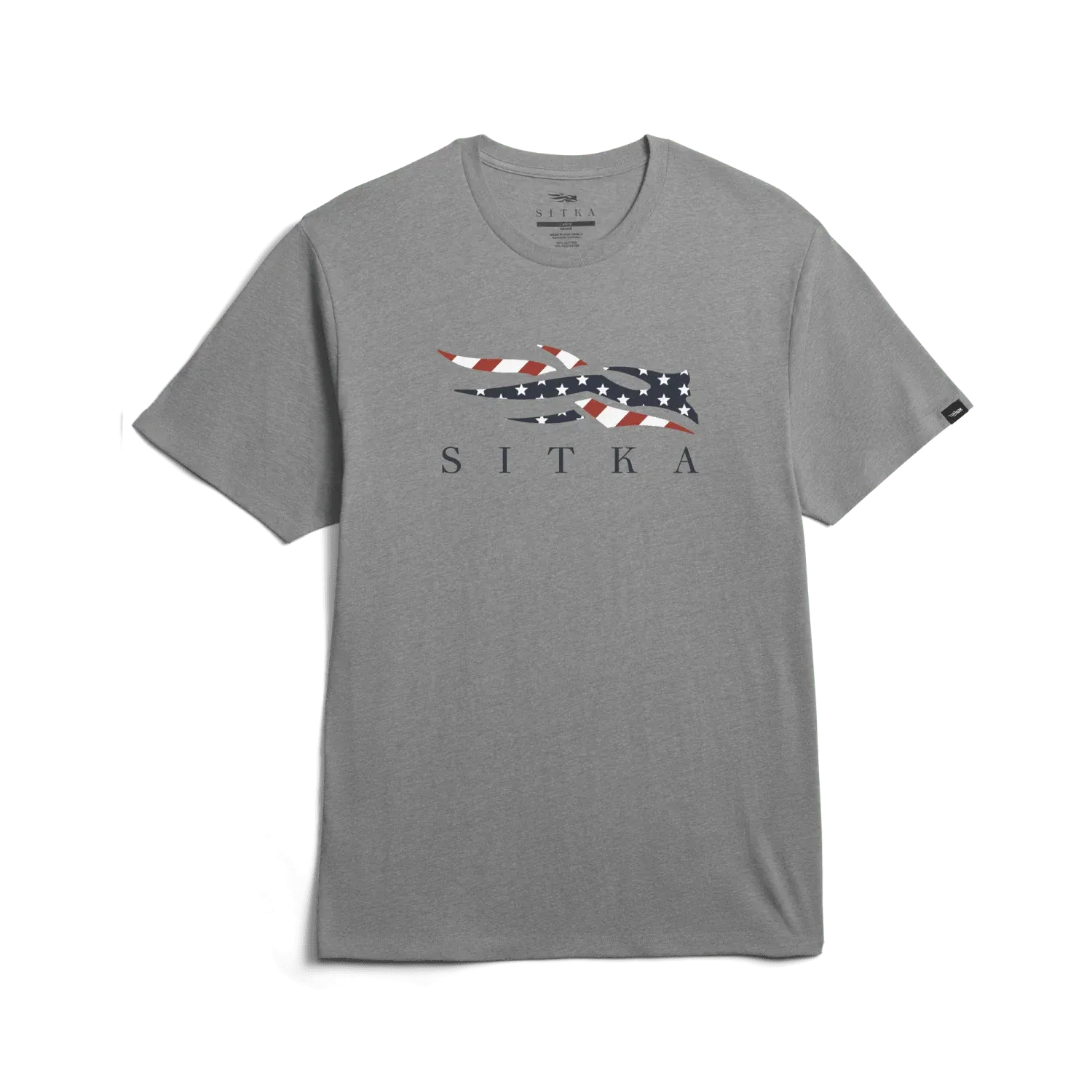 Icon Flag Tee Medium Grey Heather