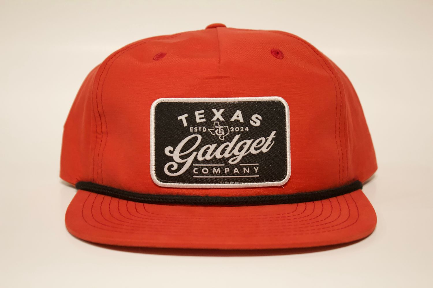 TGC 256 Rope Hat Dark Orange/Black