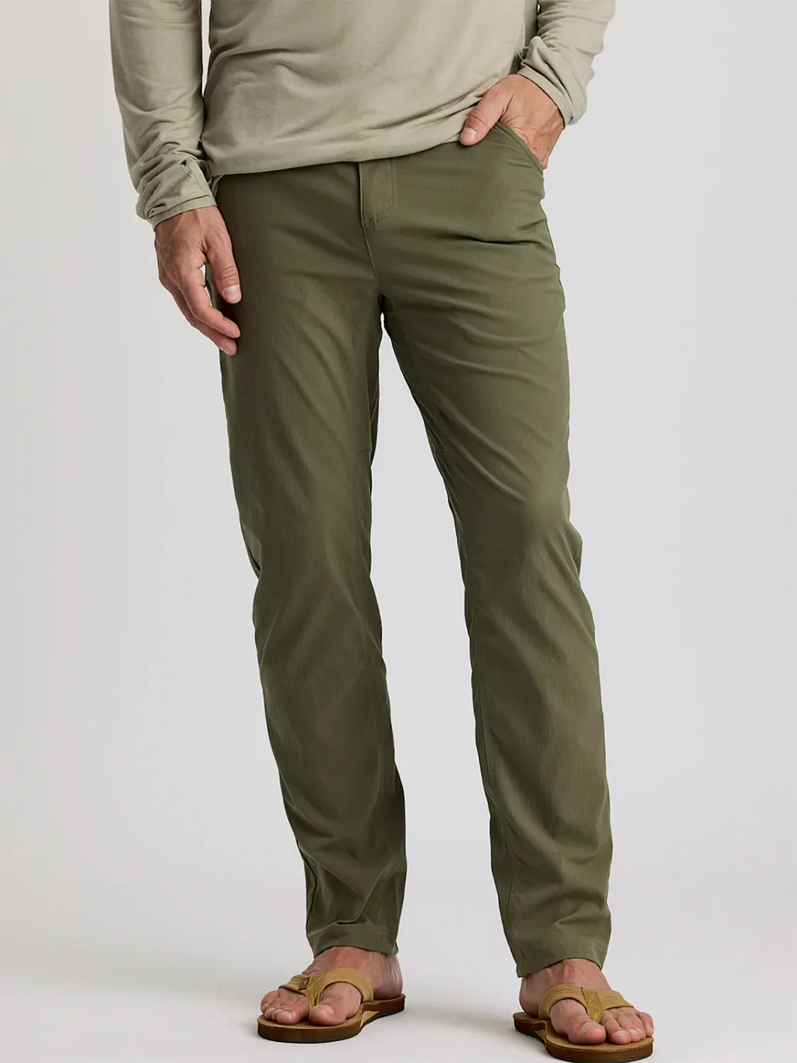 Free Fly Men&#39;s Topogrid Pant, Color: Fatigue, Size: 32W