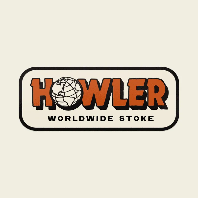 Howler Sticker: Worldwide Stoke
