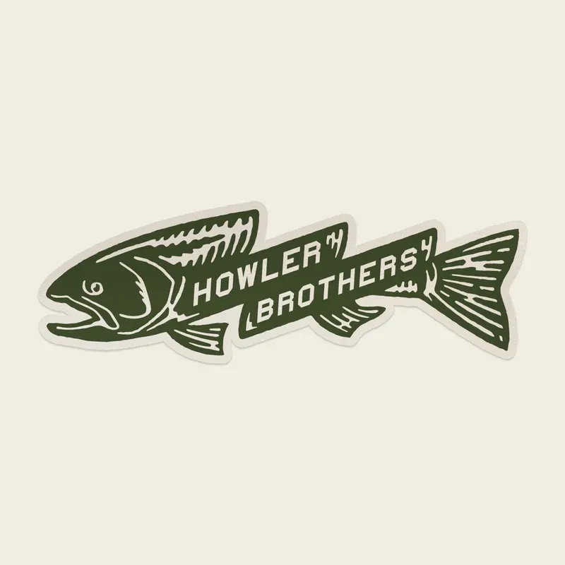 Howler Sticker: Trout Bolt