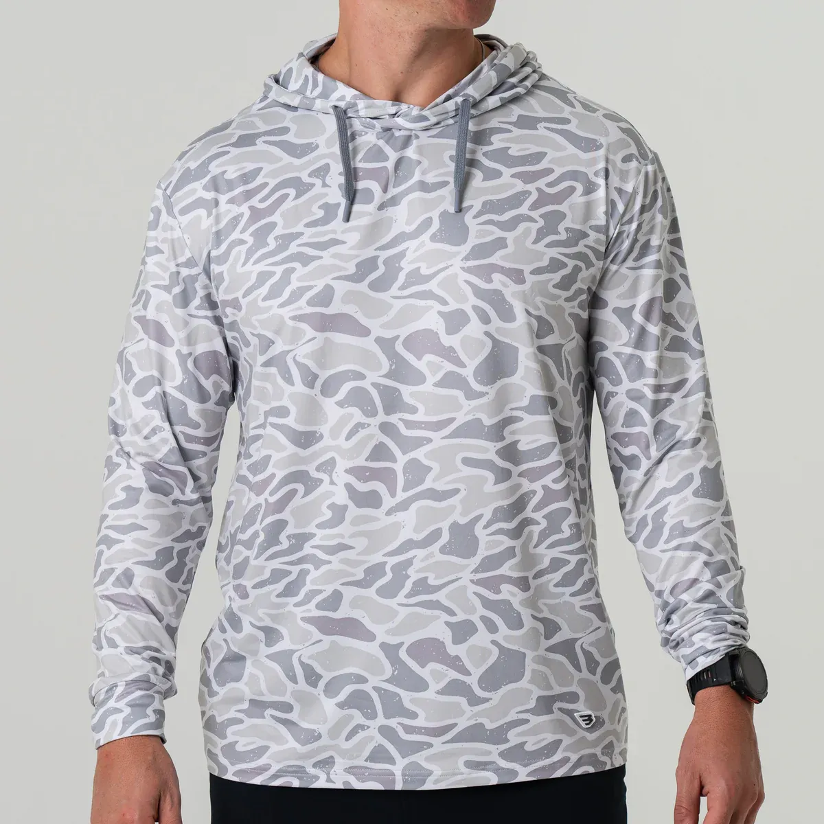 Burlebo Performance Hoodie- White Camo