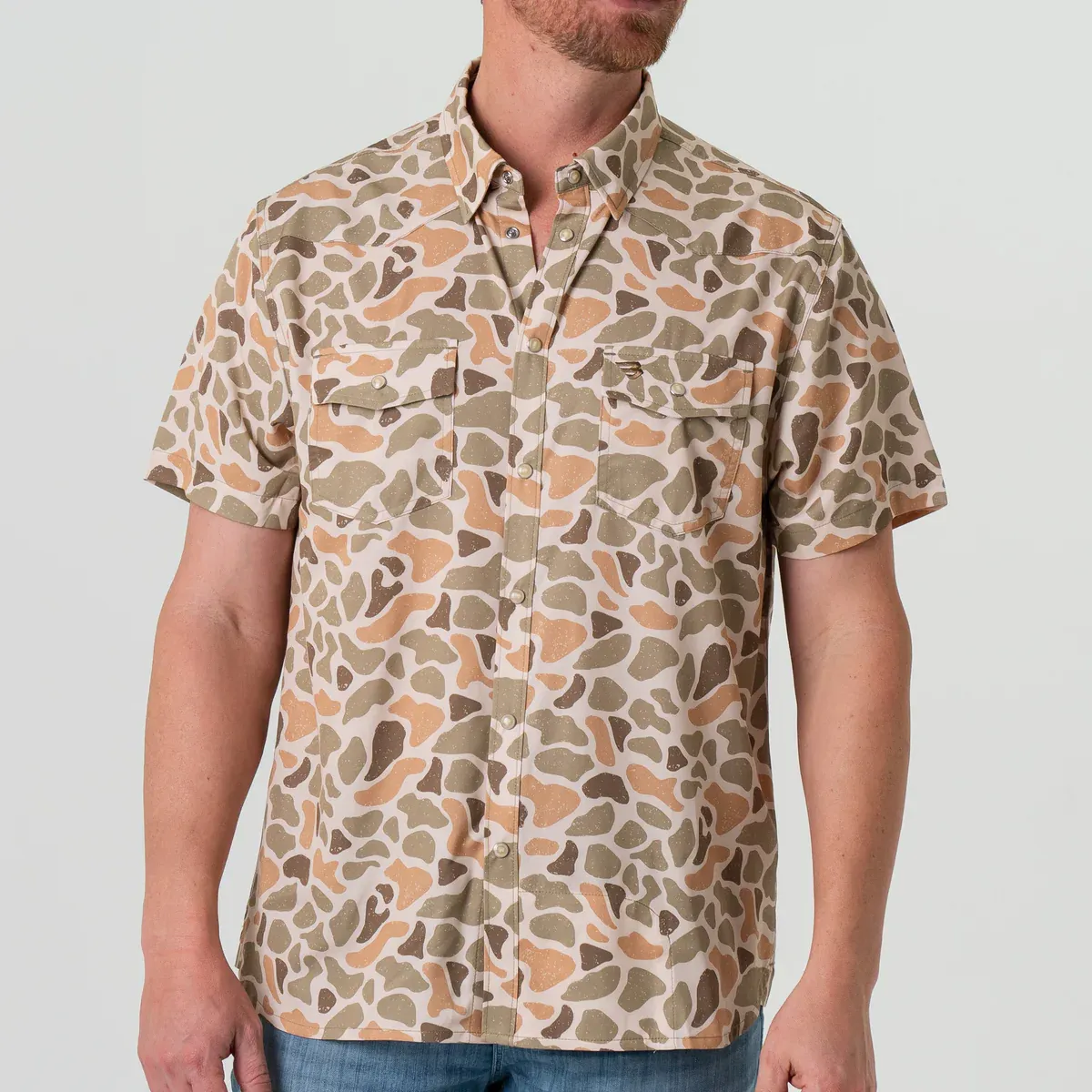 Burlebo Performance Western Shirt-Venado Camo