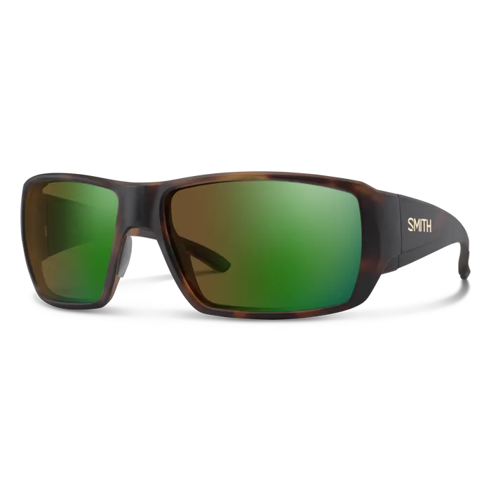Smith Guides Choice XL Matte Tortoise| Chromapop Glass Polarchromic Brown Green Mirror