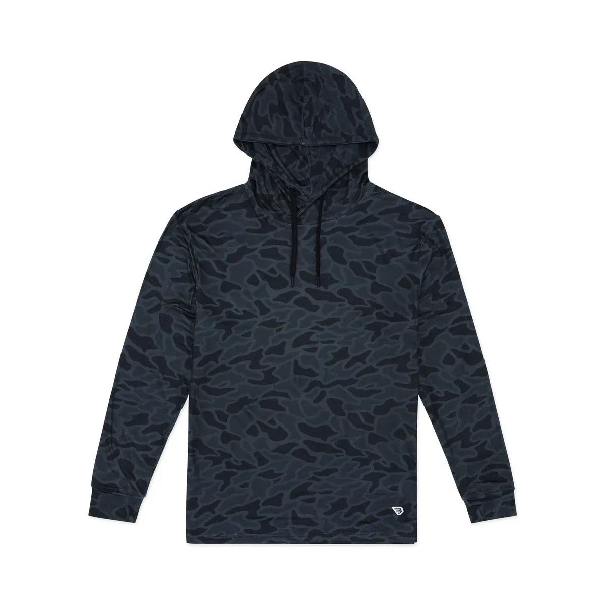 Burlebo Performance Hoodie-Black Camo