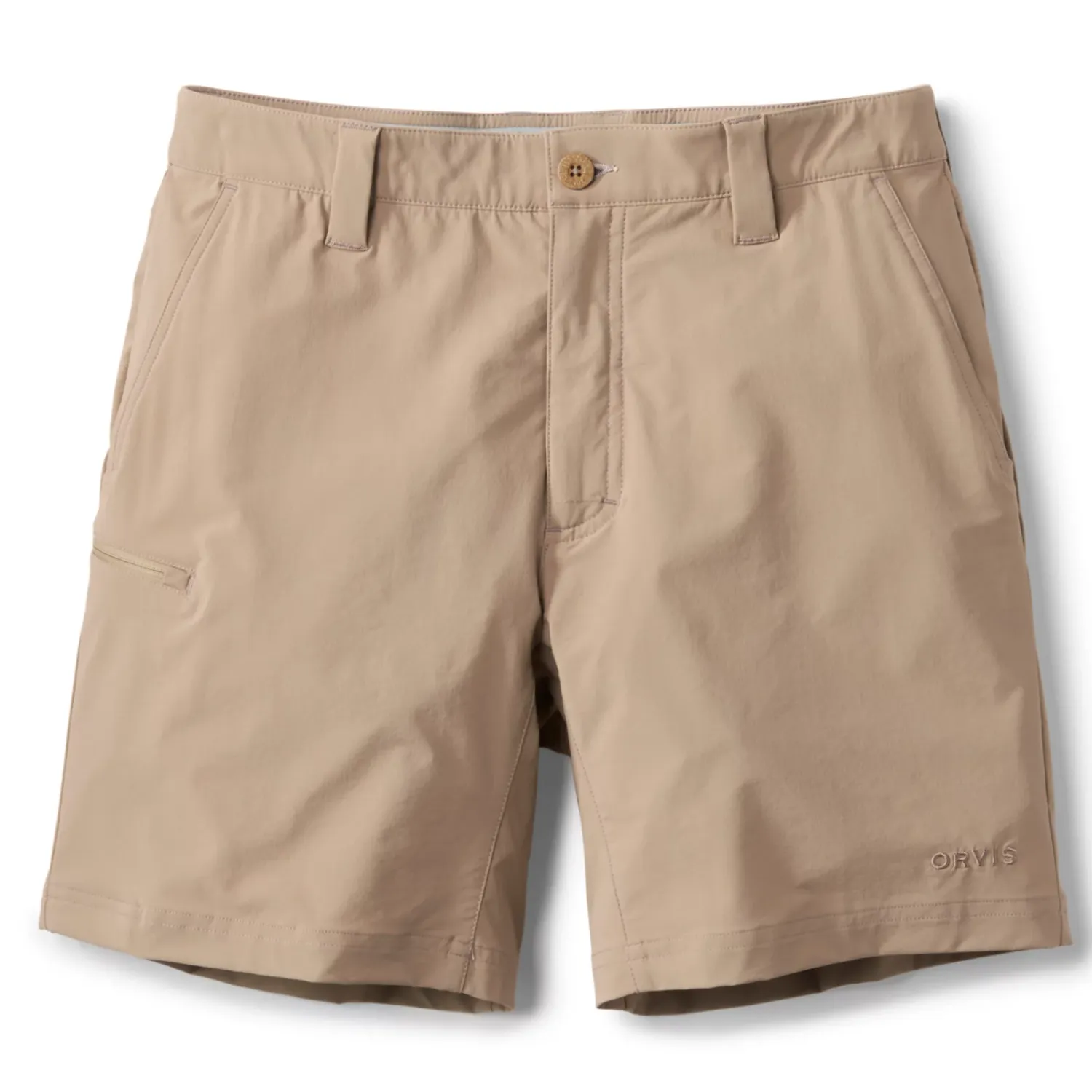 Orvis Jackson Quick Dry Short 7&quot; Inseam, Color: Desrt Khaki, Size: 32