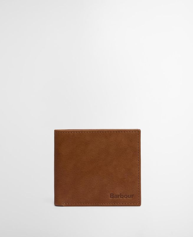 Barbour Colwell Leather Billfold Wallet