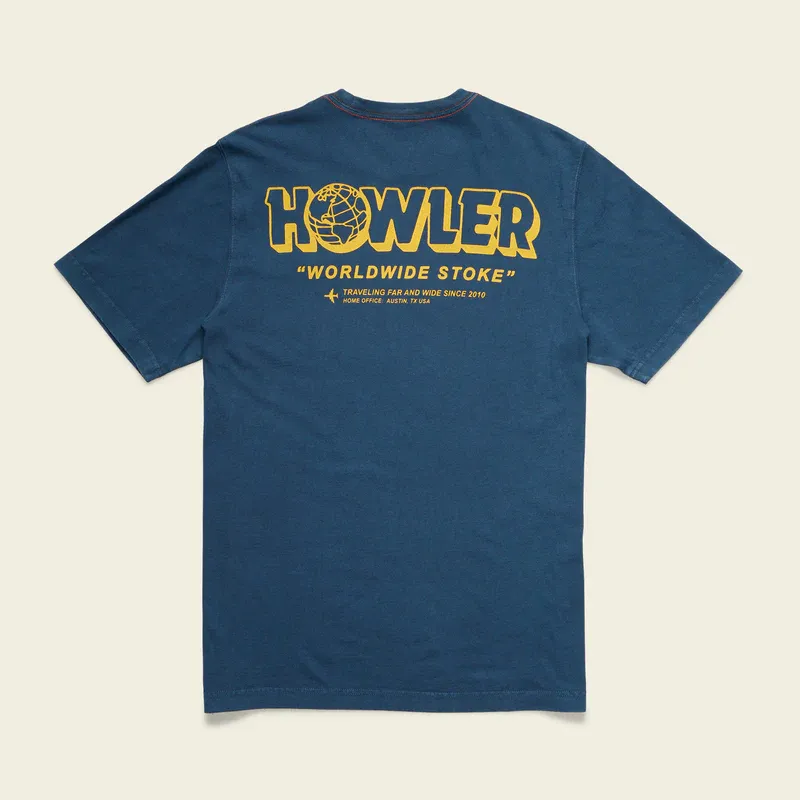 Howler Cotton Pocket T-Shirt:Worldwide Stoke: Key Largo
