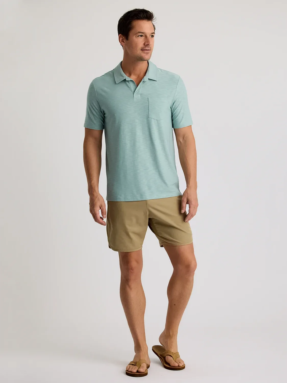 Free Fly Men&#39;s Bamboo Slub Polo II