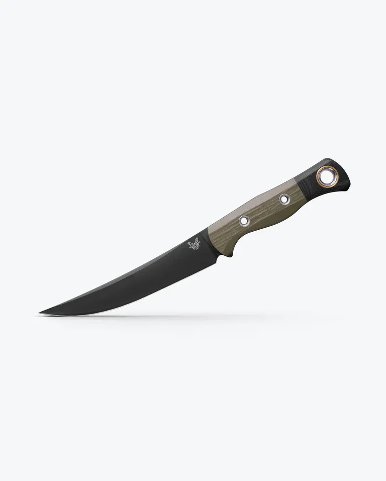 Benchmade 4050BK-01 Culinary Meatcrafter 6”- OD Green/Black G10