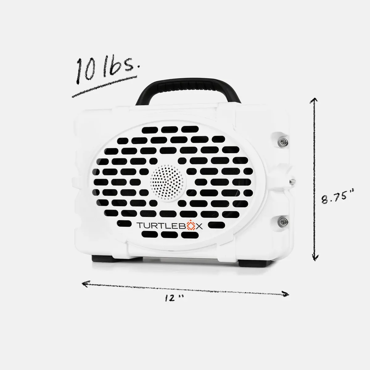TurtleBox Gen 3, Color: White/Black